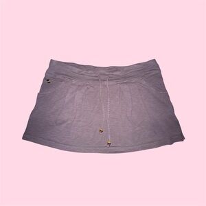 lole mini skirt with beads